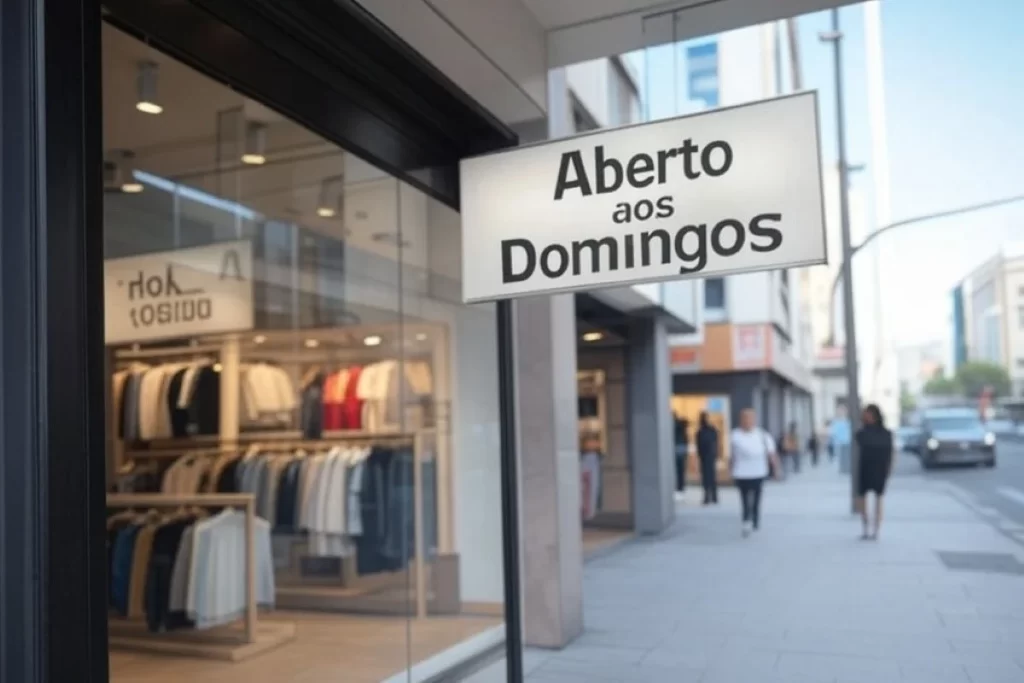 Nova norma do Ministério do Trabalho exige convenção coletiva para autorizar funcionamento do comércio aos domingos e feriados a partir de julho.
